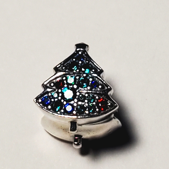 Authentic NEW Pandora Sparkling Christmas Tree Charm S925ALE - Picture 1 of 7